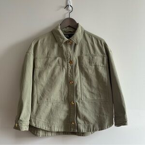Zara Utility Jacket with Button Detail